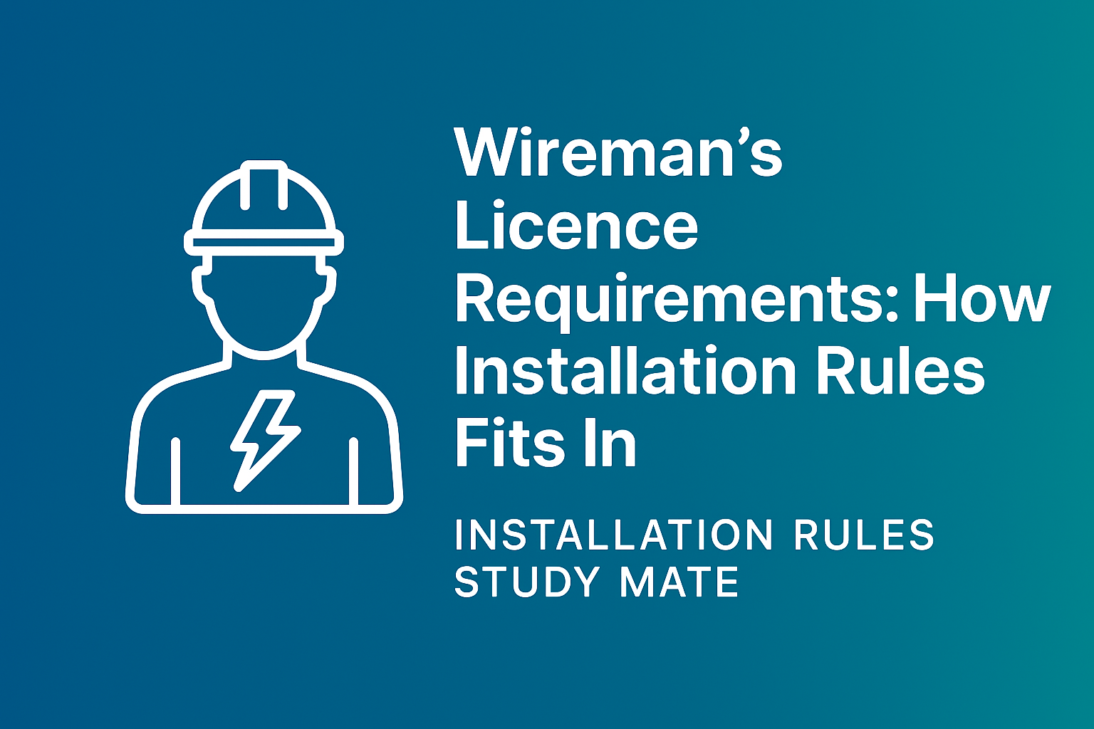 Electrical installation study banner